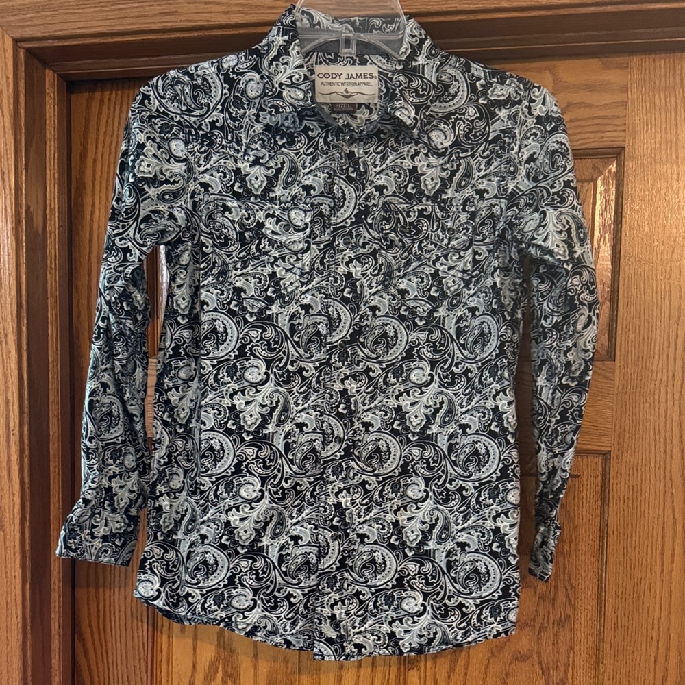 Western Boys button up Shirt